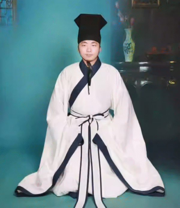 Hanfu Tang suit ancient costume ethnic men's clothing