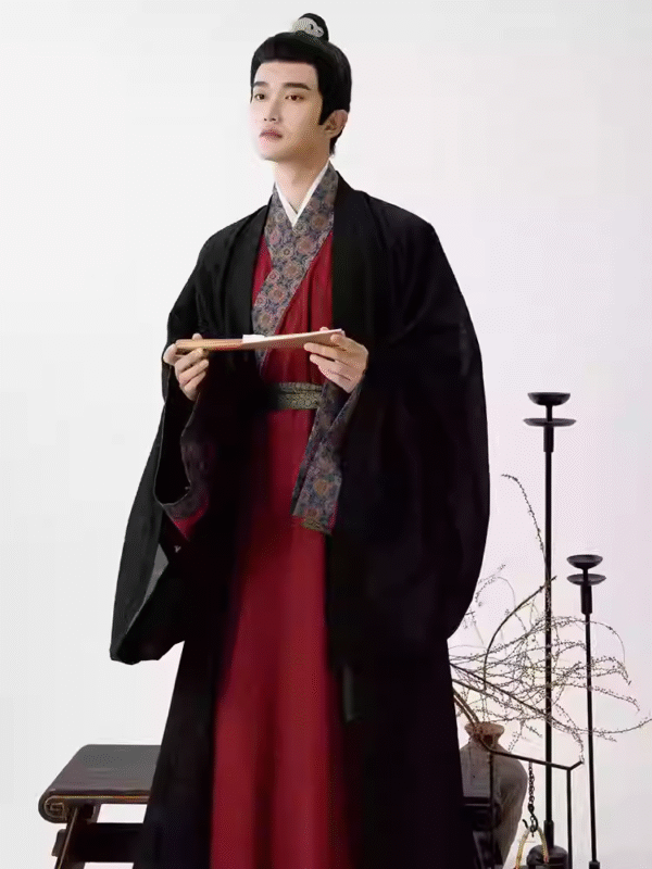 men's ancient style hanfu full set